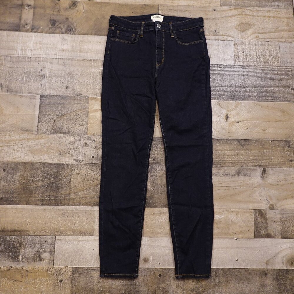 L'agence jeans‎ Margot high rise skinny women's 27 midnight blue